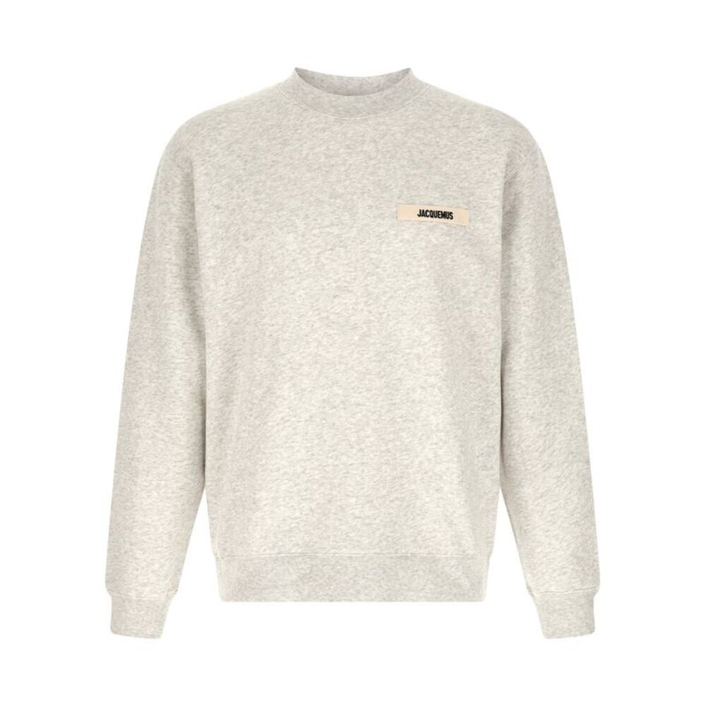 Jacquemus Gray Cotton Men's Sweatshirt